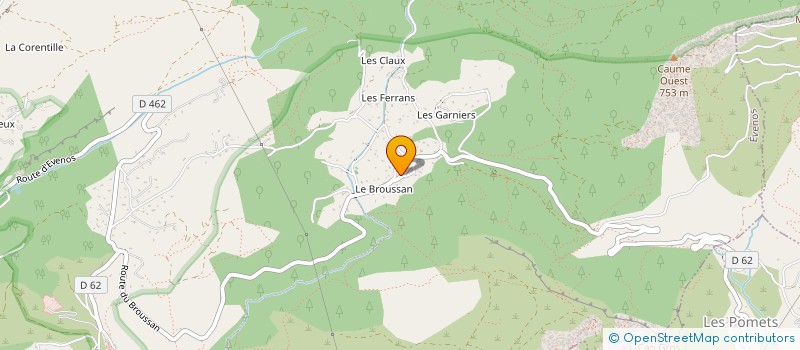 localisation de l'entreprise PARLE AVEC NESSI  EVENOS