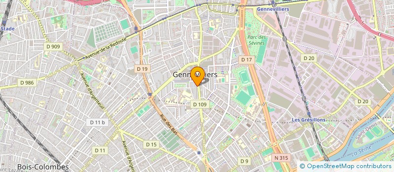 localisation de l'entreprise PARLE MOI à GENNEVILLIERS