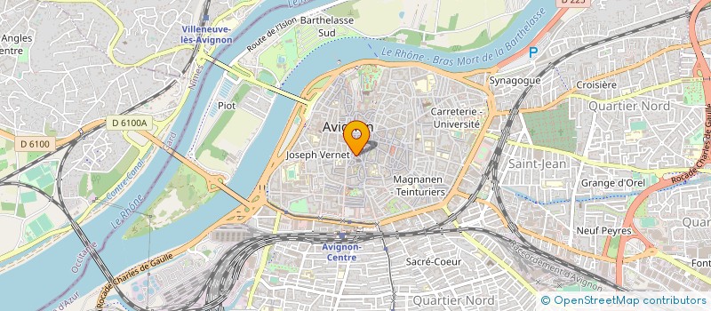 localisation de l'entreprise PARLE WEB  AVIGNON