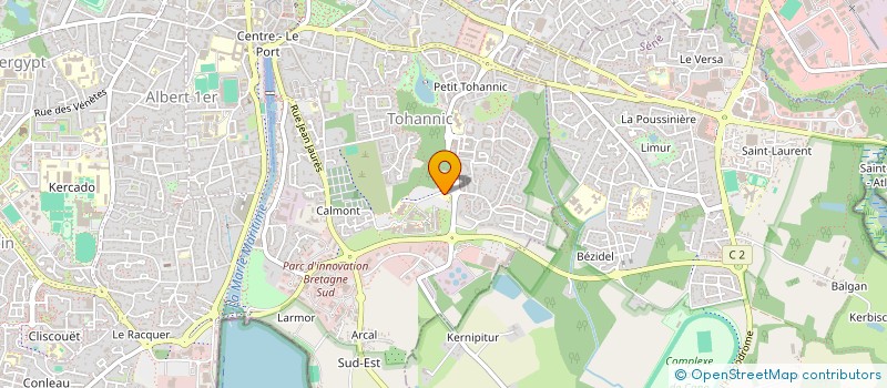localisation de l'entreprise PARLEMENT DES ETUDIANTS - VANNES à VANNES