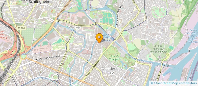 localisation de l'entreprise PARLEMENT EUROPEEN à STRASBOURG
