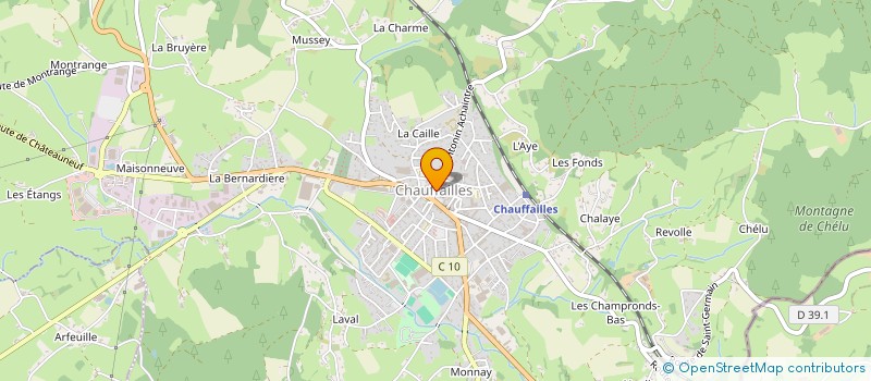 localisation de l'entreprise PARLER L'ANGLAIS DES L'AGE DE 5 ANS à CHAUFFAILLES
