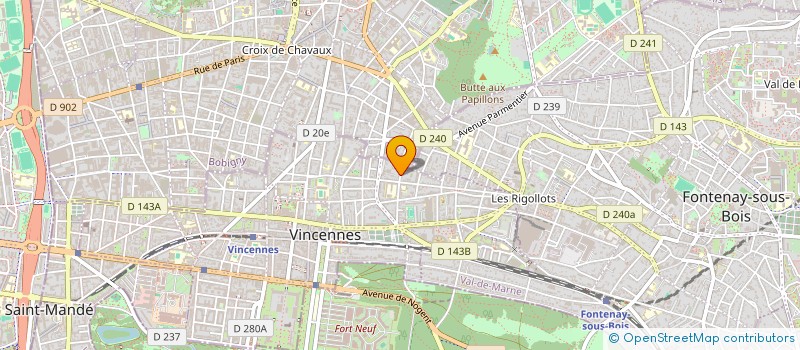 localisation de l'entreprise PARLER NE FAIT PAS CUIRE LE RIZ à VINCENNES