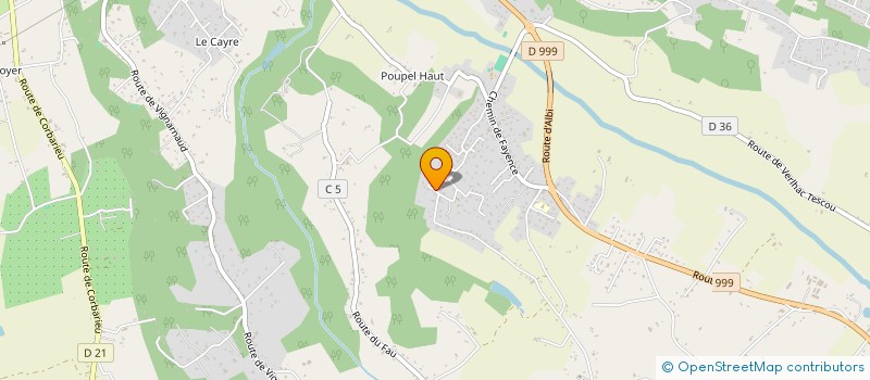 localisation de l'entreprise PARLER VIVRE ET AIMER  MONTAUBAN