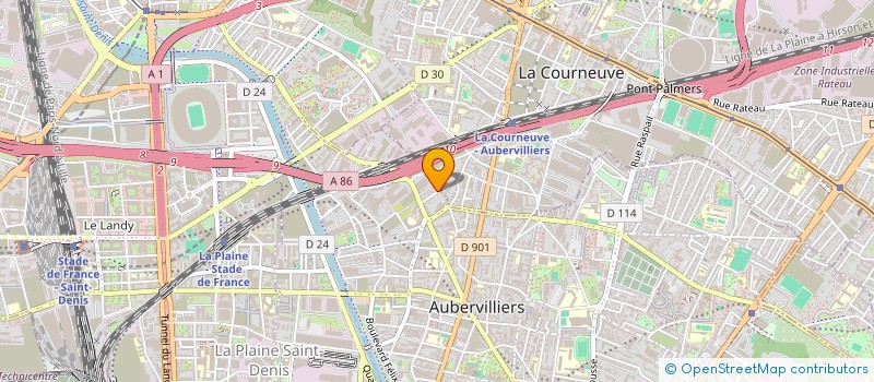 localisation de l'entreprise PARLES ! à AUBERVILLIERS