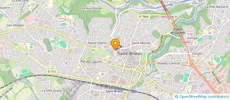 localisation de l'entreprise PARLEZ MOI D'ARMOR  SAINT-BRIEUC