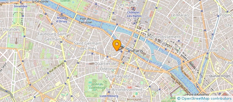 localisation de l'entreprise PARLEZ MOI DE PUB  PARIS