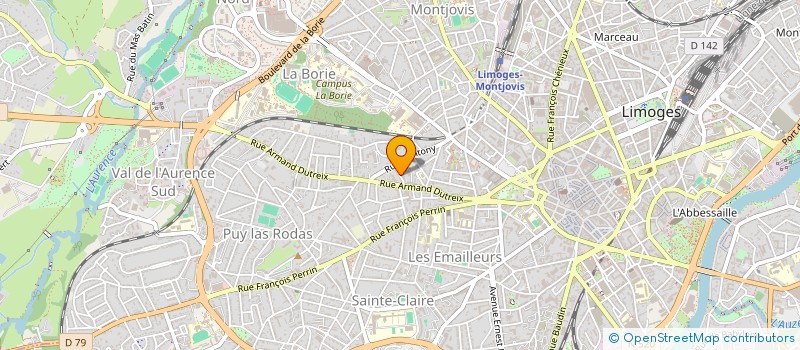 localisation de l'entreprise PARLEZ VOUS CORPS ?  LIMOGES
