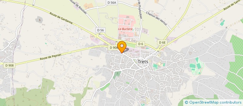 localisation de l'entreprise PARLON ZEN à TRETS