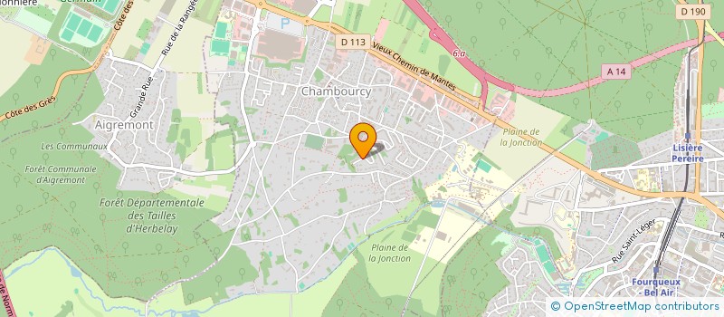 localisation de l'entreprise PARLONS-EN à CHAMBOURCY