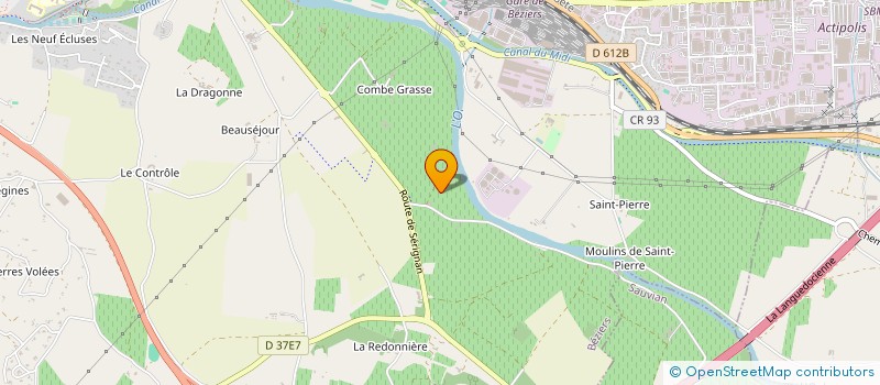 localisation de l'entreprise PARLONS TRAVAUX  BEZIERS