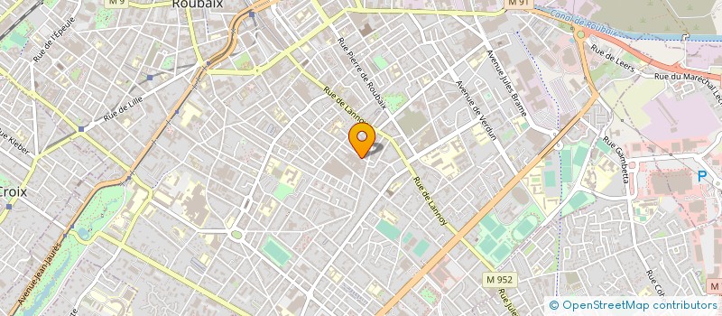 localisation de l'entreprise PARLONS-VIN à ROUBAIX
