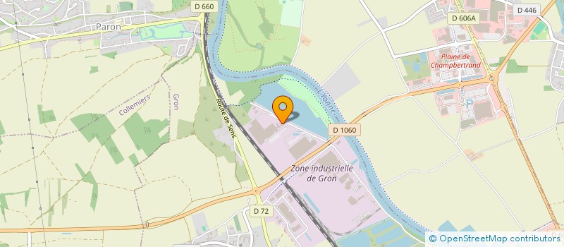 localisation de l'entreprise PARLUX à GRON