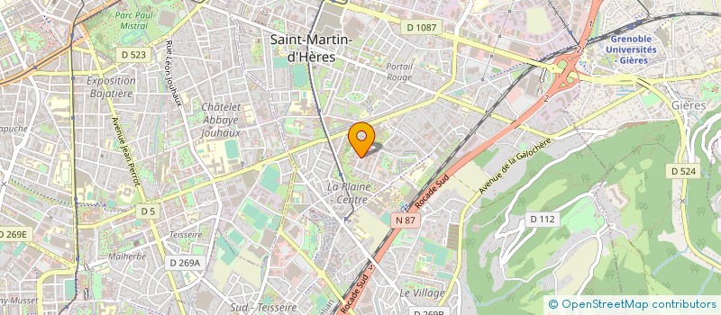 localisation de l'entreprise PARM INVEST à SAINT-MARTIN-D'HERES