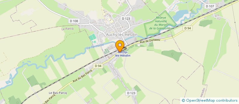 localisation de l'entreprise PARMACIE CANLERS  FILLIEVRES