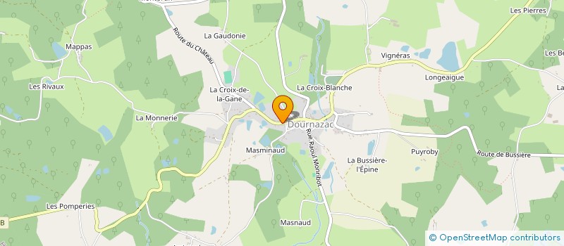 localisation de l'entreprise PARMACIE DE DOURNAZAC  DOURNAZAC