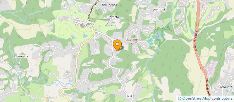 localisation de l'entreprise PARME HOTEL à BIARRITZ