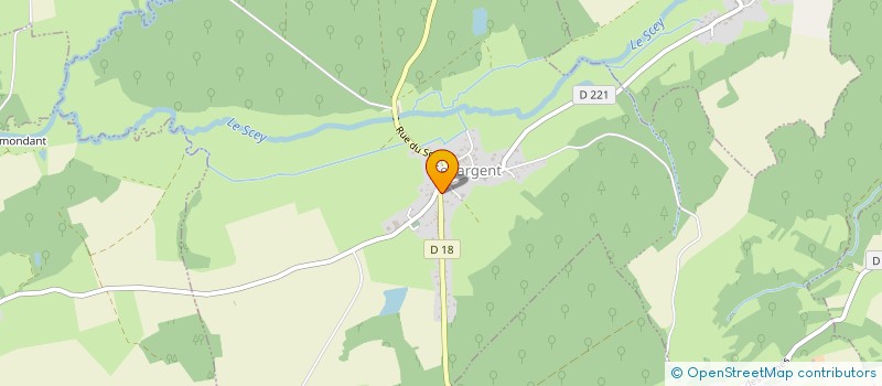 localisation de l'entreprise PARMENTIER  SENARGENT-MIGNAFANS