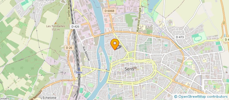 localisation de l'entreprise PARMI D'AUTRES à SENS