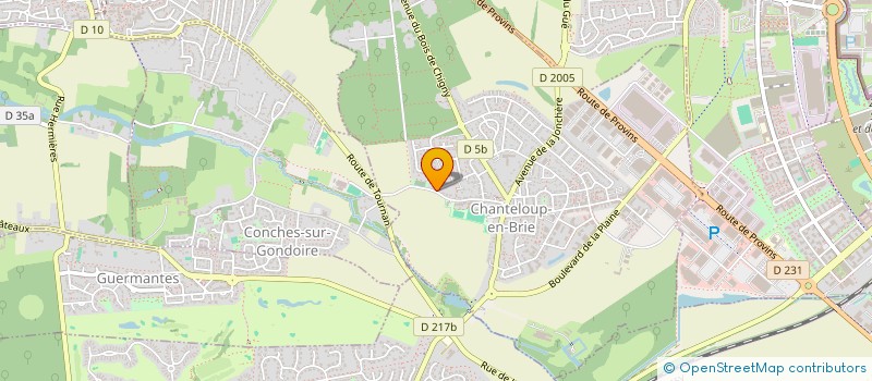 localisation de l'entreprise PARMI NOUS  CHANTELOUP-EN-BRIE