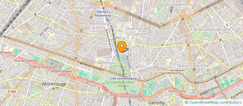 localisation de l'entreprise PARMIA  PARIS