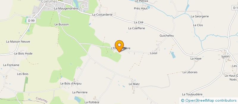 localisation de l'entreprise PARMIGIANI CREATION  COESMES