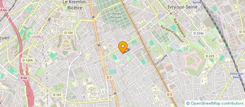 localisation de l'entreprise PARMINOUS à VILLEJUIF