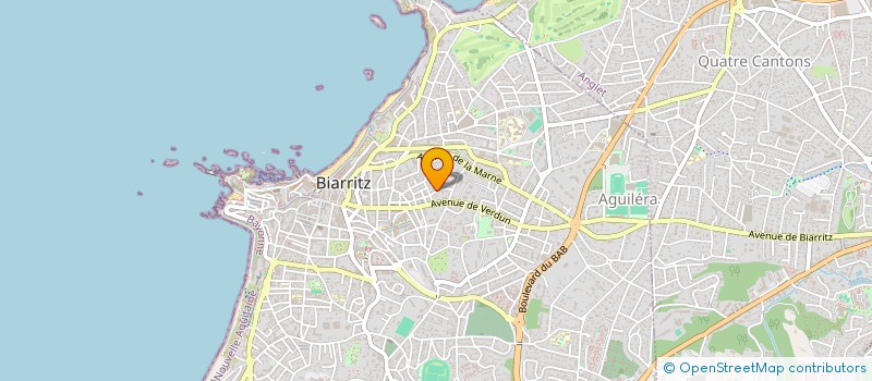 localisation de l'entreprise PARMOPLAST  BIARRITZ