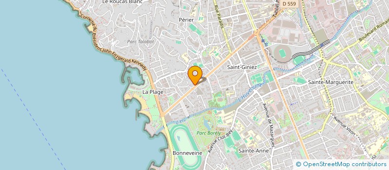 localisation de l'entreprise PARNASSAH PROMOTION  MARSEILLE