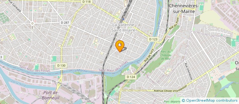 localisation de l'entreprise PARNASSAS à SAINT-MAUR-DES-FOSSES