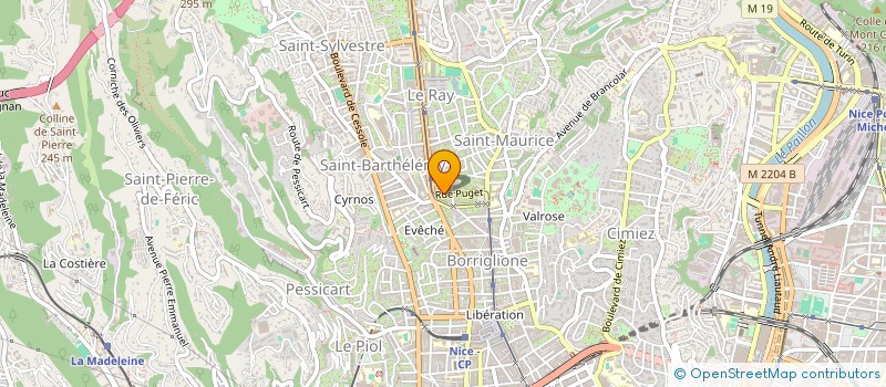 localisation de l'entreprise PARNESS à NICE