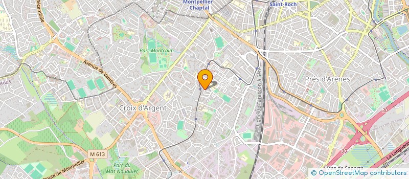 localisation de l'entreprise PARNEY à MONTPELLIER
