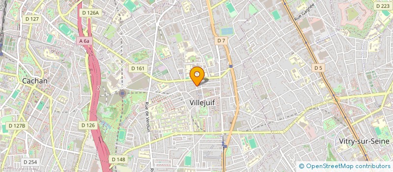 localisation de l'entreprise PARNICIS à VILLEJUIF