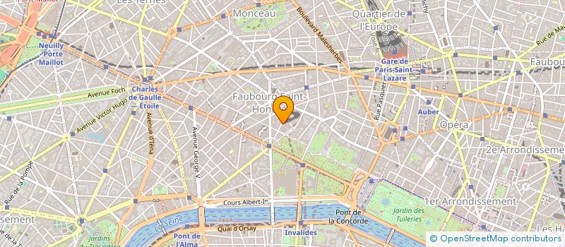 localisation de l'entreprise PARNONSE SAS  PARIS