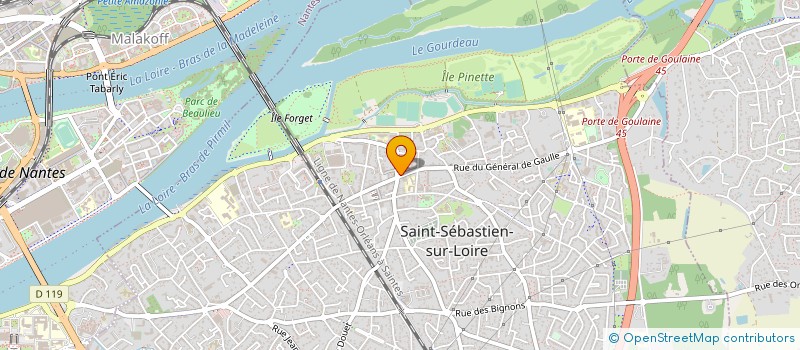 localisation de l'entreprise PARO à SAINT-SEBASTIEN-SUR-LOIRE