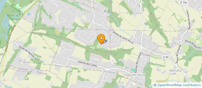 localisation de l'entreprise PARO  VIEILLE-TOULOUSE