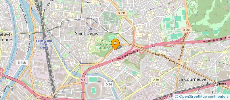 localisation de l'entreprise PARO à SAINT-DENIS