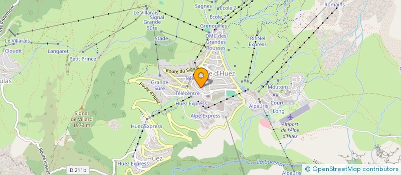 localisation de l'entreprise PARO à HUEZ