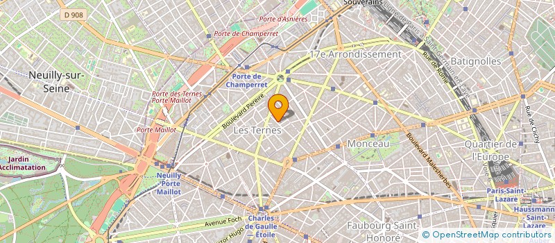 localisation de l'entreprise PARO MOBILIER  PARIS