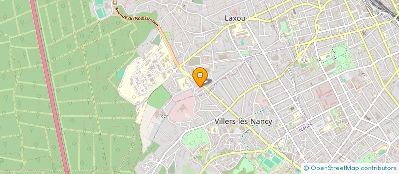 localisation de l'entreprise PARODIA COURTAGE  LAXOU