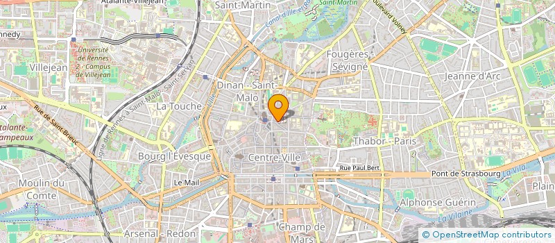 localisation de l'entreprise PARODONTIE VISITATION à RENNES