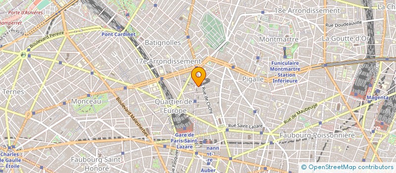 localisation de l'entreprise PAROI  PARIS