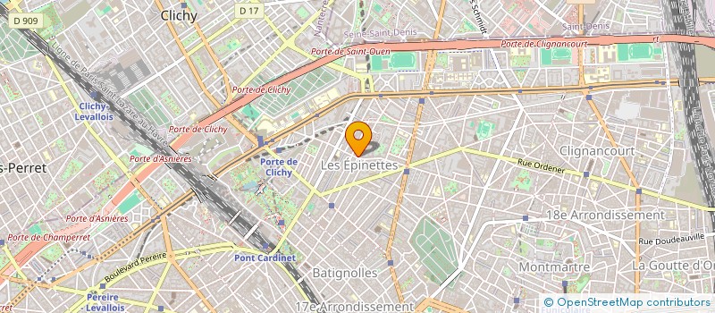 localisation de l'entreprise PAROI SOUPLE INTEGRALE à PARIS