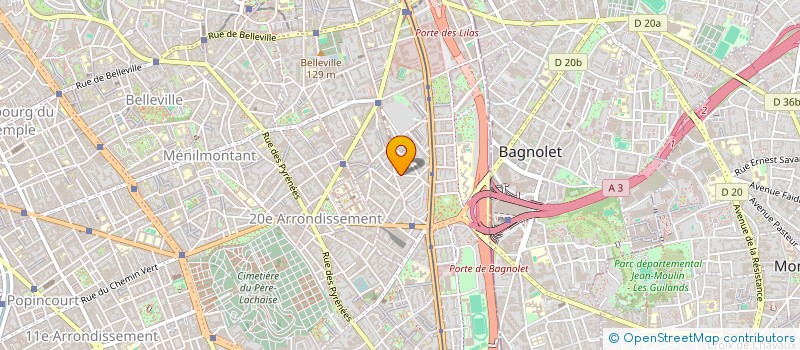 localisation de l'entreprise PAROISS COEUR EUCHARIS JESUS  PARIS