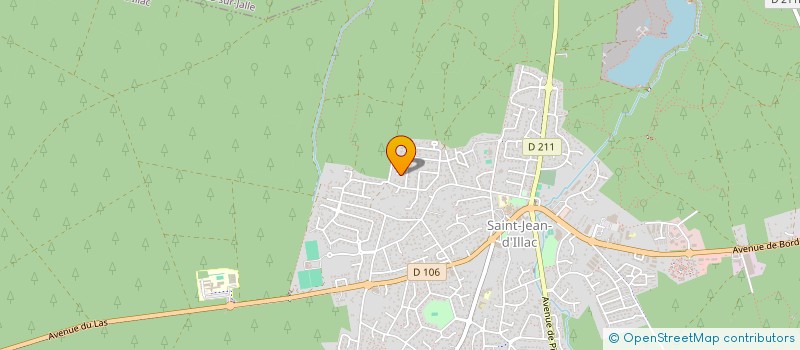 localisation de l'entreprise PAROISSE  SAINT JEAN D'ILLAC