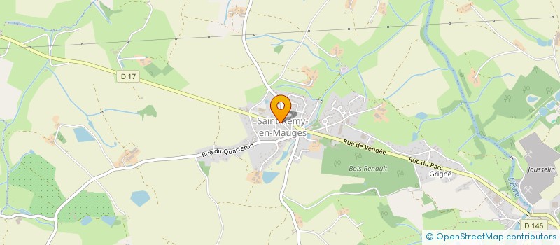 localisation de l'entreprise PAROISSE à MONTREVAULT-SUR-EVRE