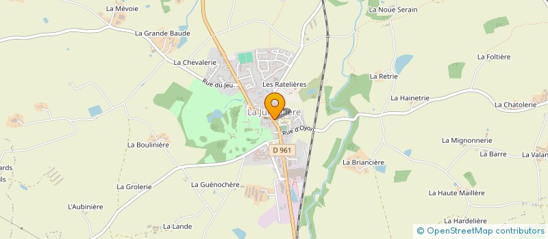 localisation de l'entreprise PAROISSE à CHEMILLE-EN-ANJOU