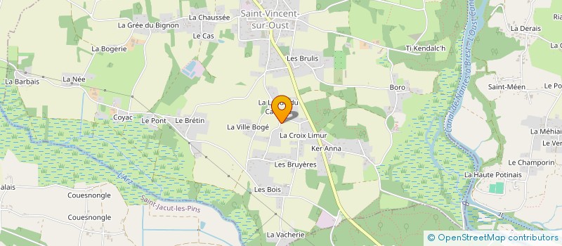 localisation de l'entreprise PAROISSE  ALLAIRE