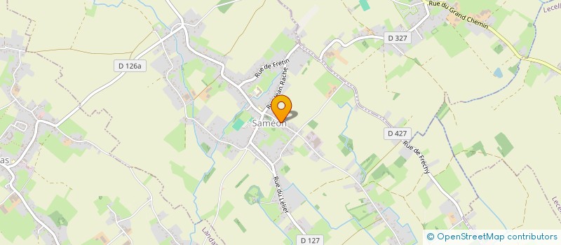 localisation de l'entreprise PAROISSE  SAMEON