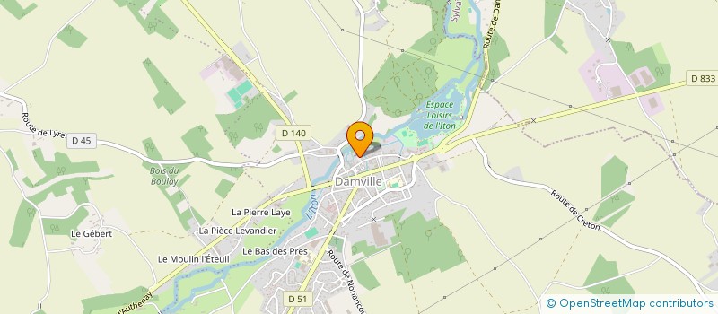 localisation de l'entreprise PAROISSE AVRE - S - ITON  MESNILS-SUR-ITON
